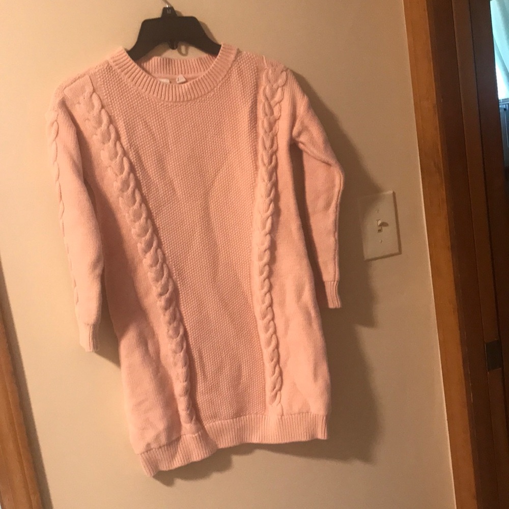 Gap size M pink sweater dress